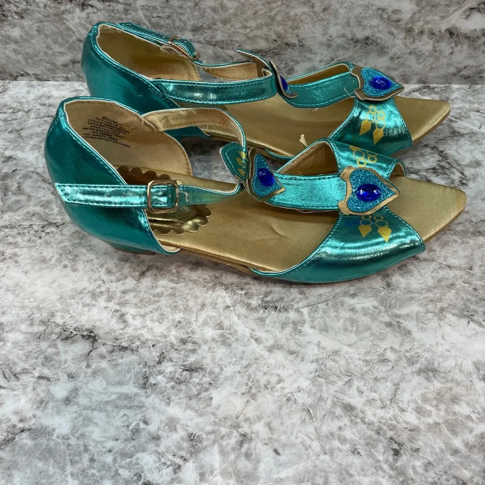Disney Store Princess Jasmine Costume Shoes 2/3